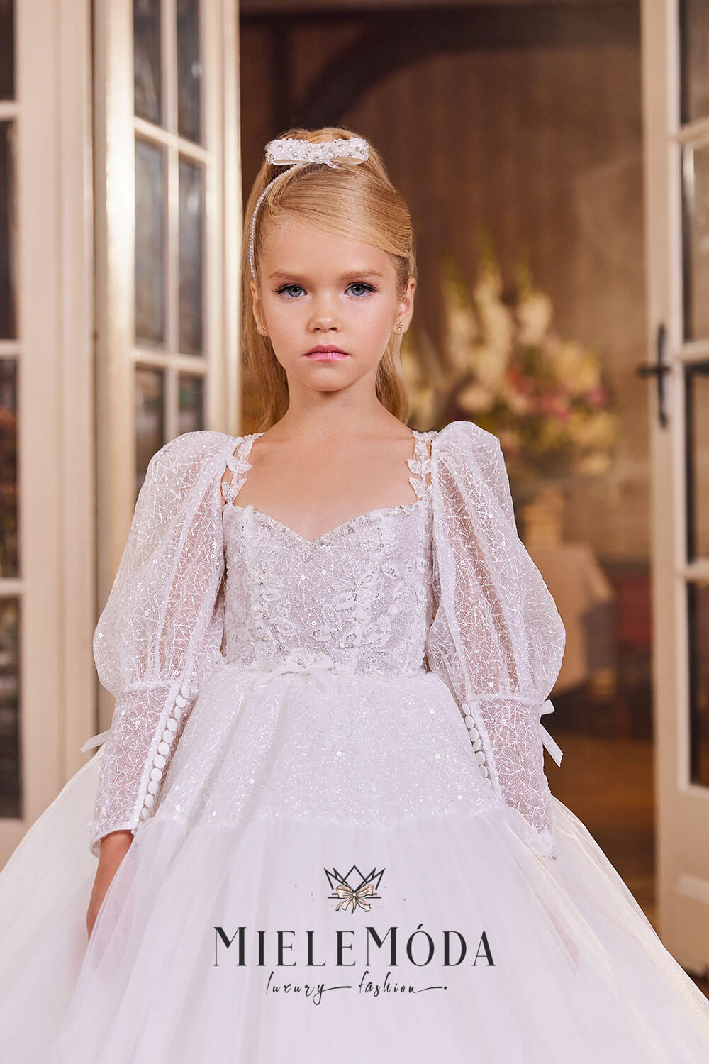 Rada Luxury Couture Flower Girl Dress