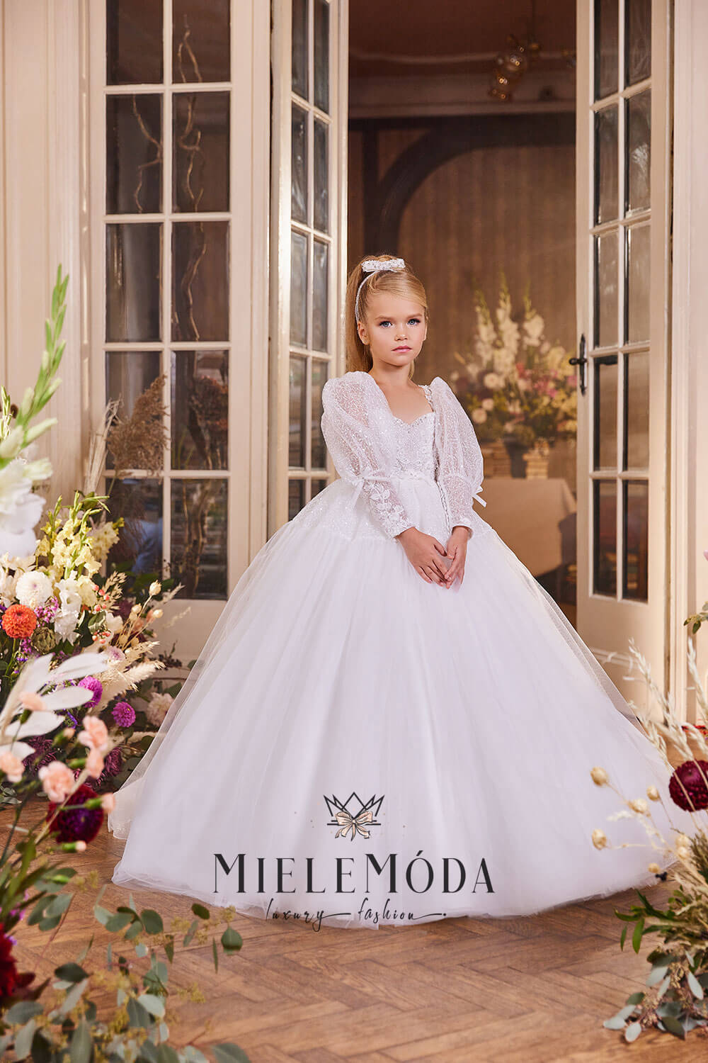 Rada Luxury Couture Flower Girl Dress