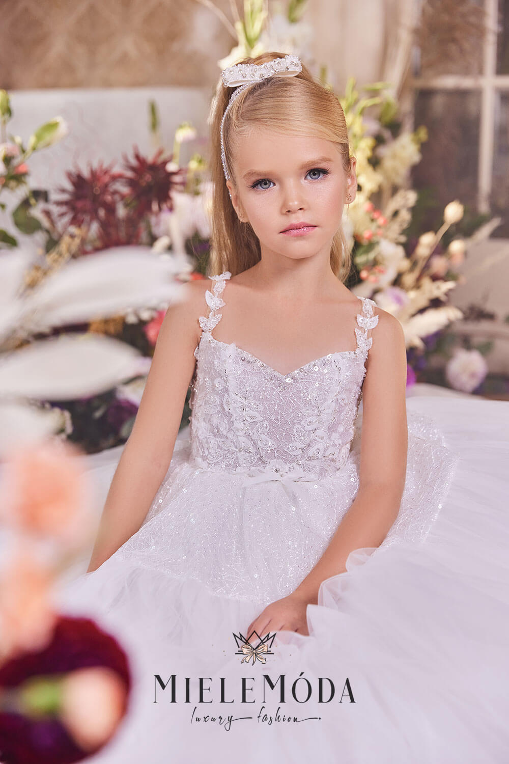 Rada Luxury Couture Flower Girl Dress