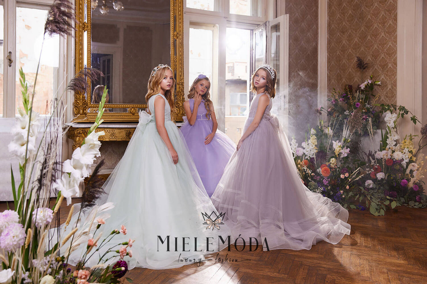 Radoslava Luxury Couture Flower Girl Dress