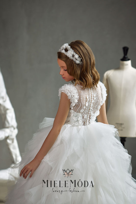 Ramona Luxury Flower Girl Communion Dress