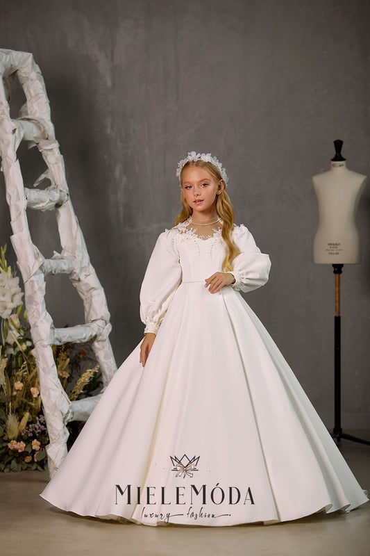 Raquel Luxury Flower Girl Communion Dress