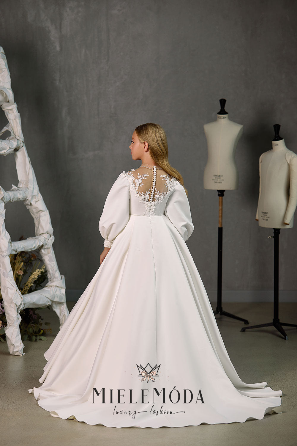 Raquel Luxury Flower Girl Communion Dress