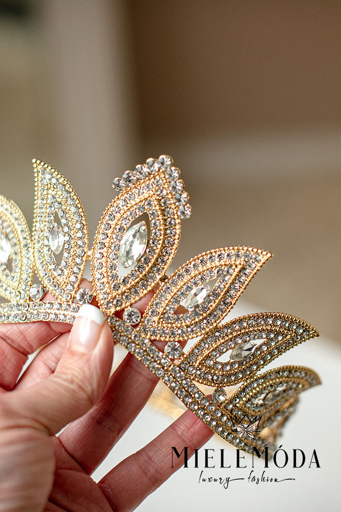 Karolina Rhinestone Princess Crown