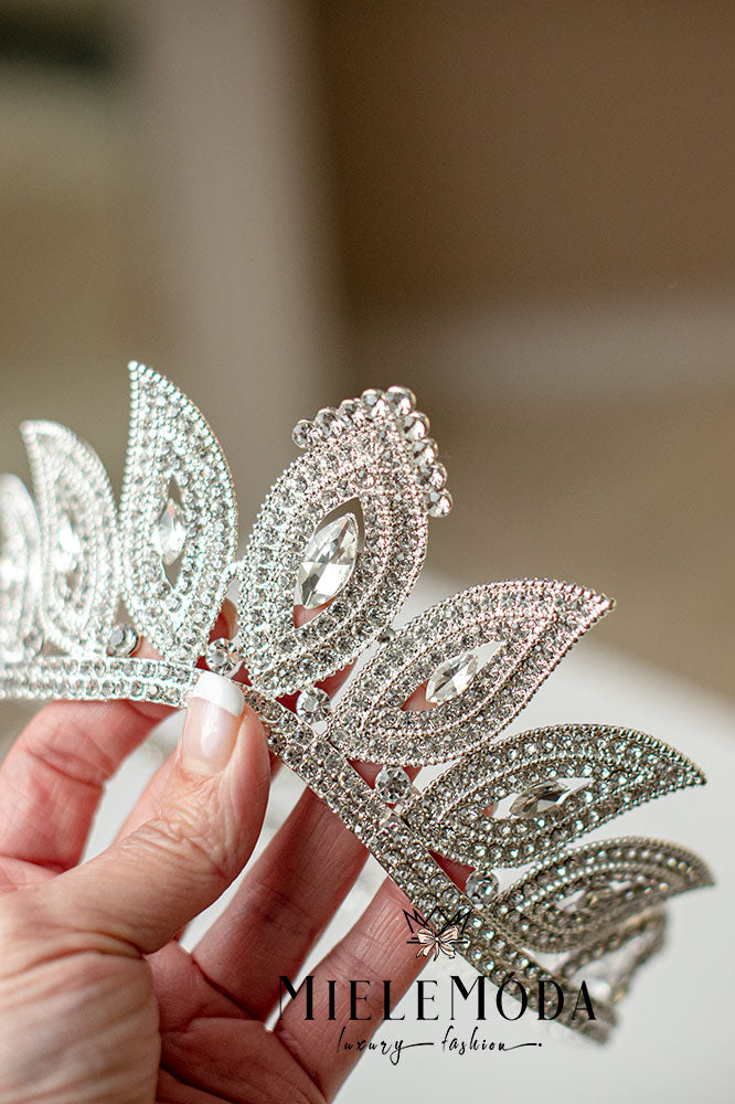 Karolina Rhinestone Princess Crown