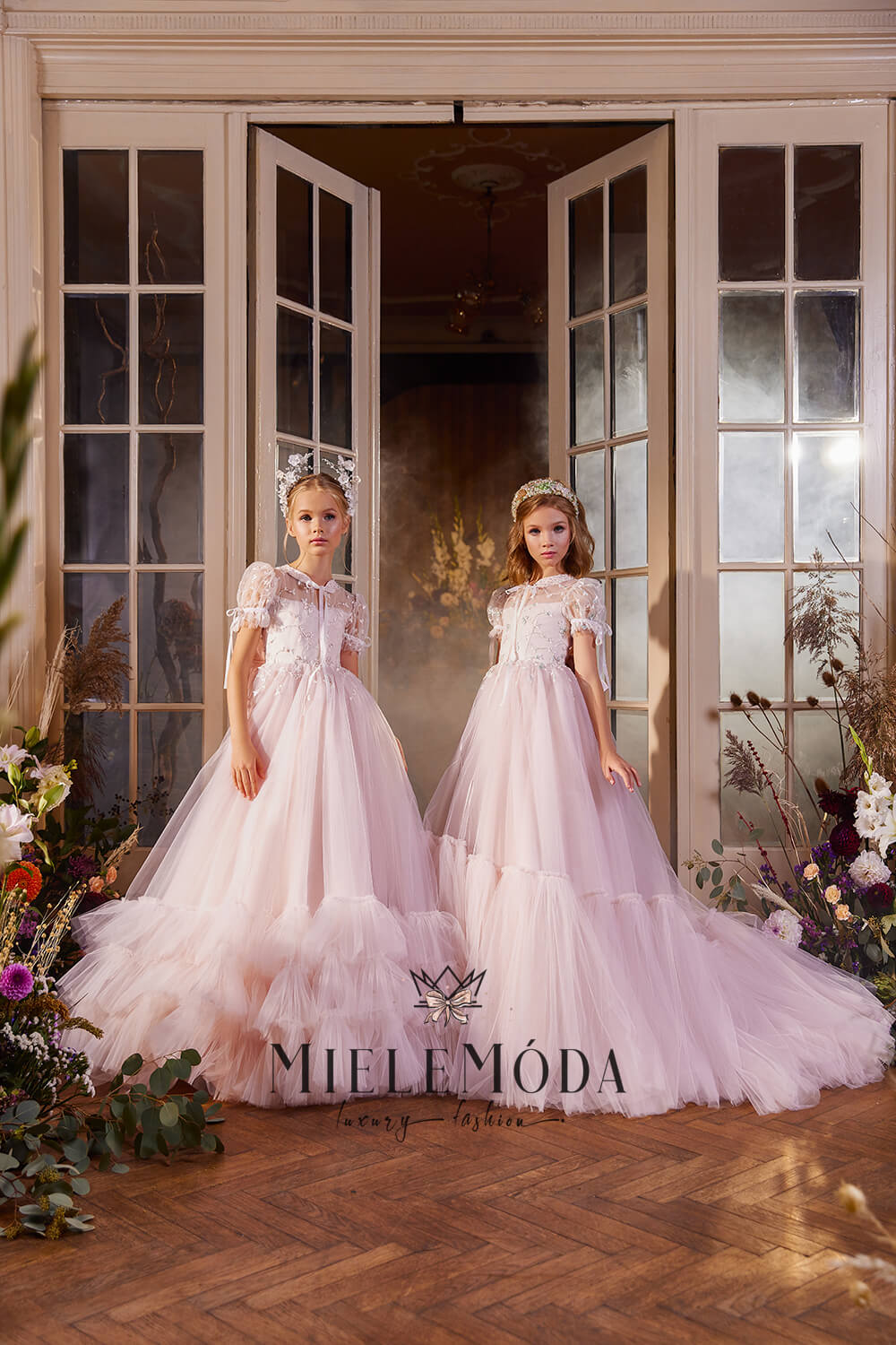 Rositsa Luxury Flower Girl Dress Miele Moda Luxury Fashion