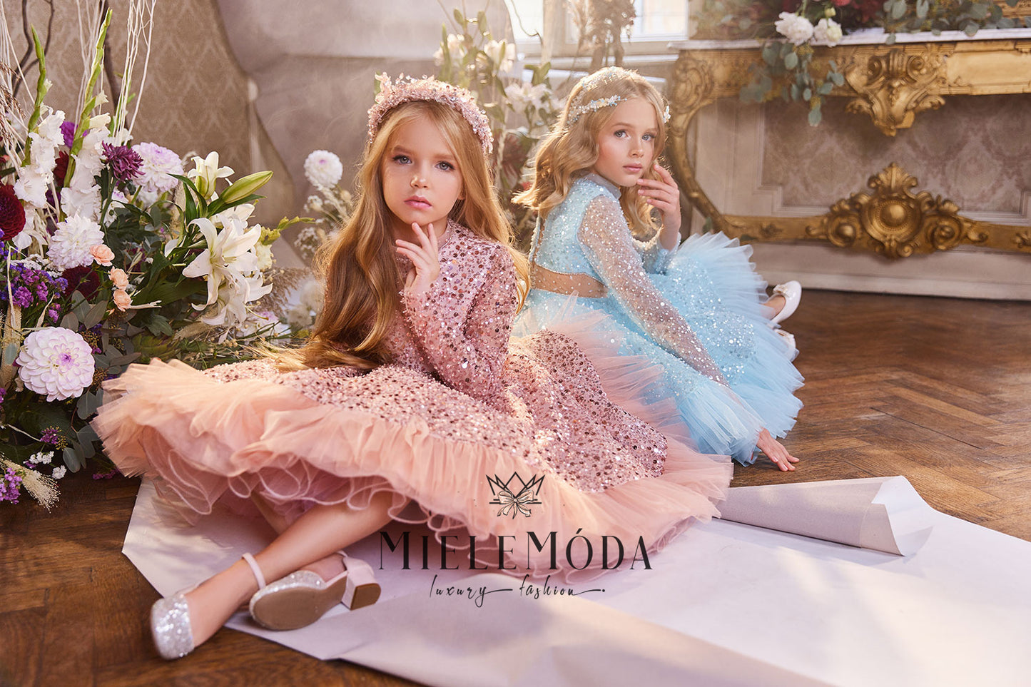 Rossi Luxury Couture Birthday Girl Dress