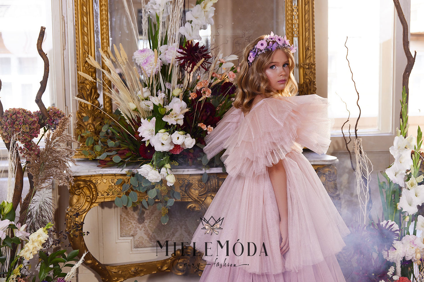 Rumena Luxury Birthday Girl Ombré Dress