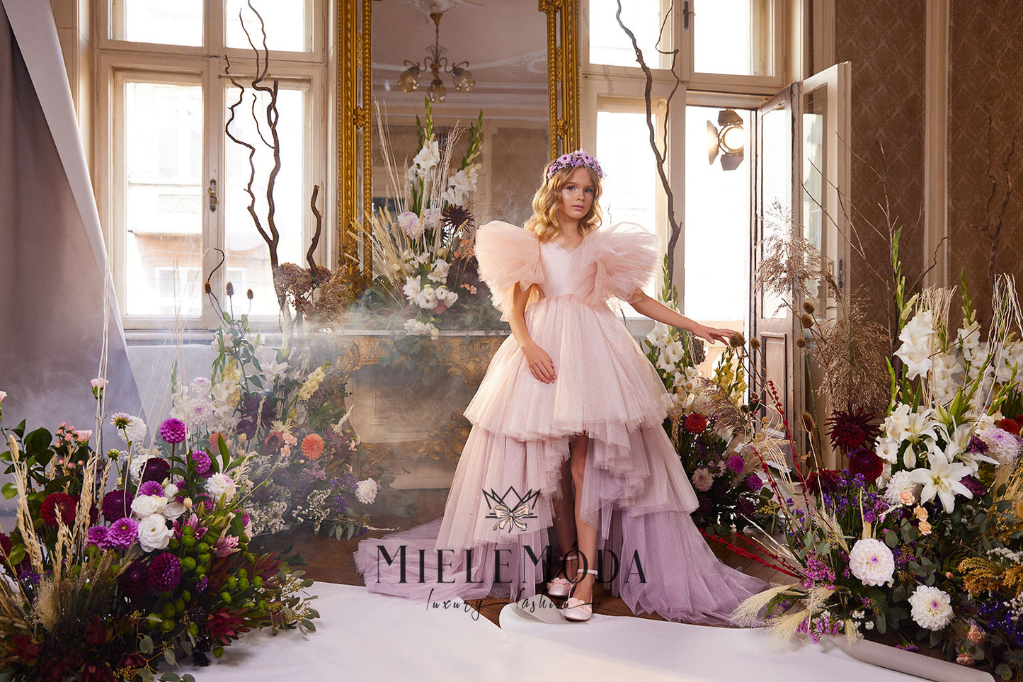 Rumena Luxury Birthday Girl Ombré Dress