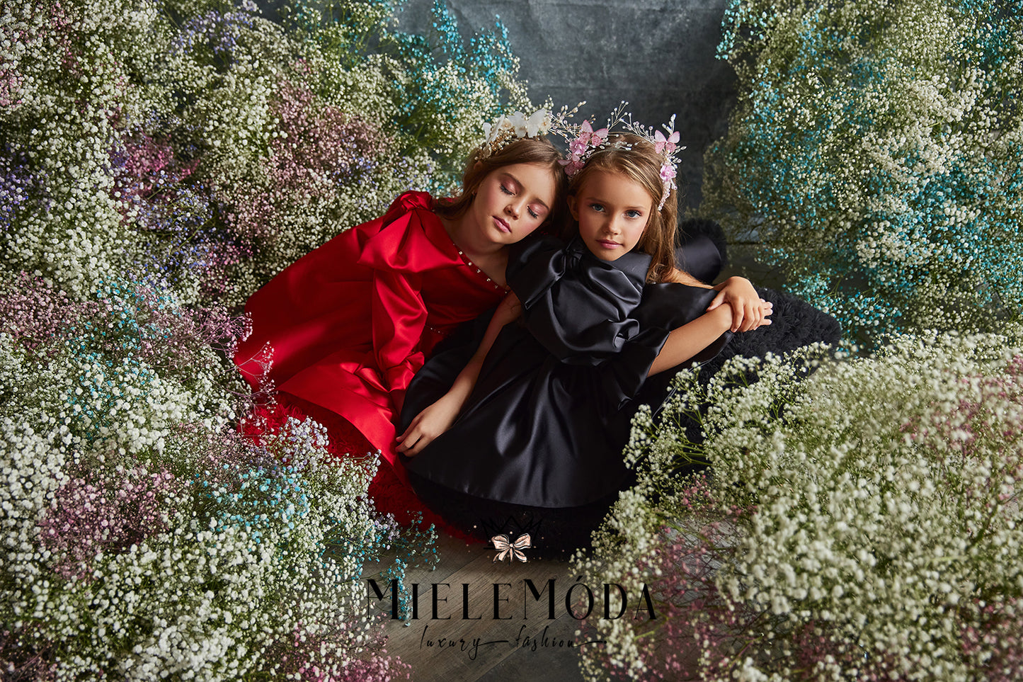 Valeria Luxury Birthday Flower Girl Dress