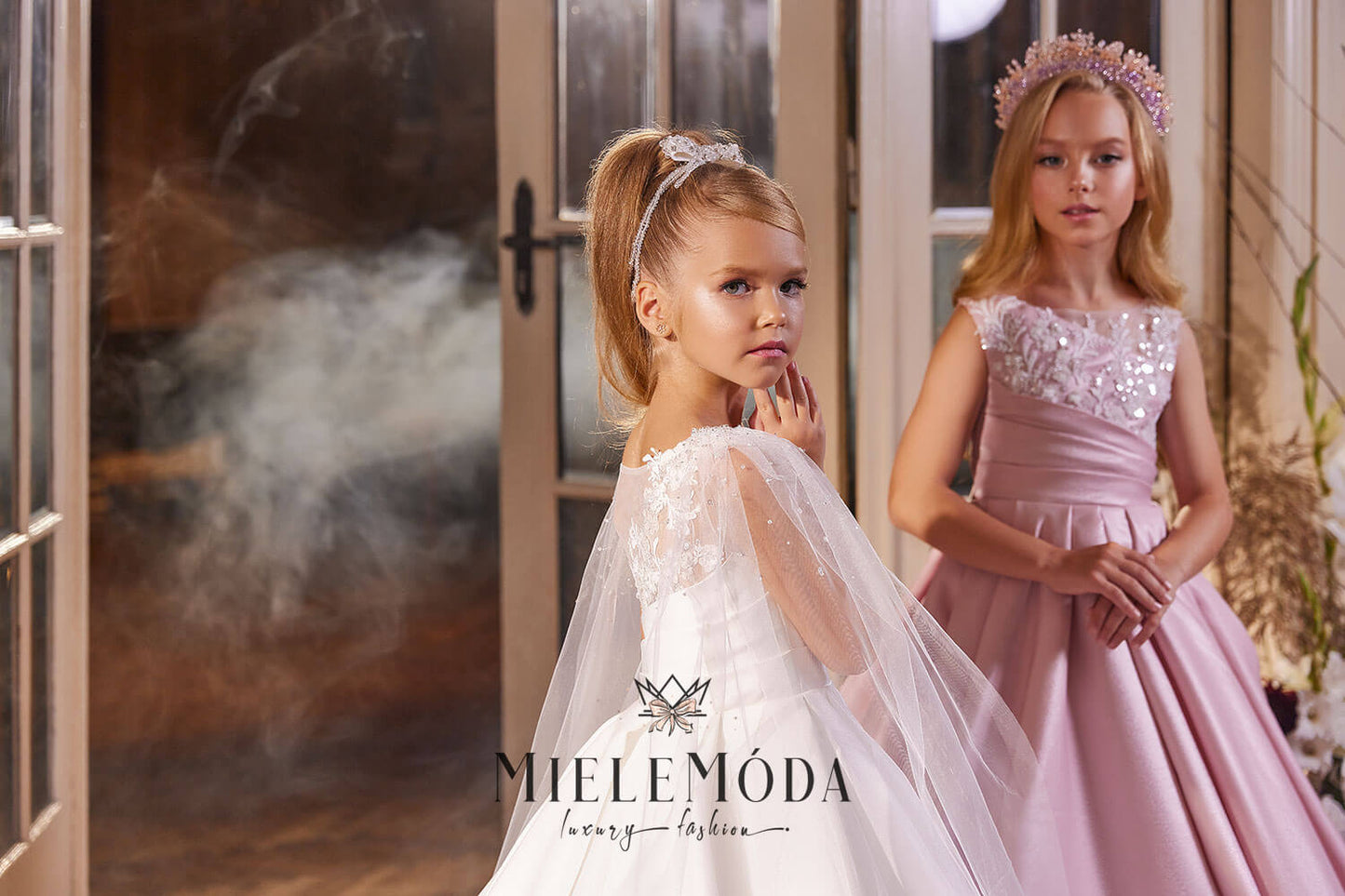 Varvara Luxury Flower Girl Dress