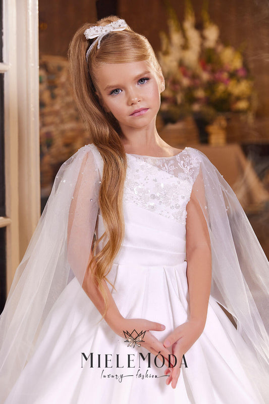 Varvara Luxury Flower Girl Dress