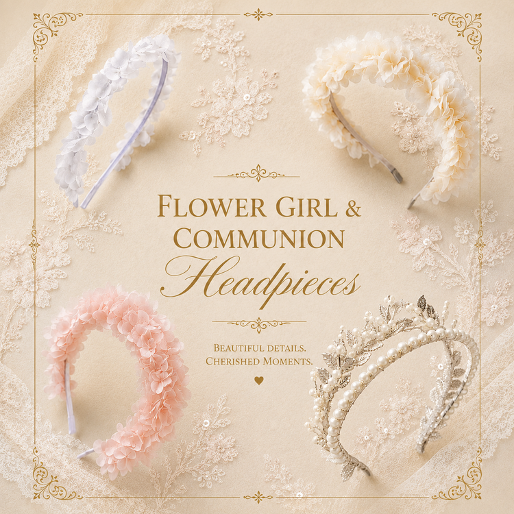 Flower Girl & First Communion Headpieces