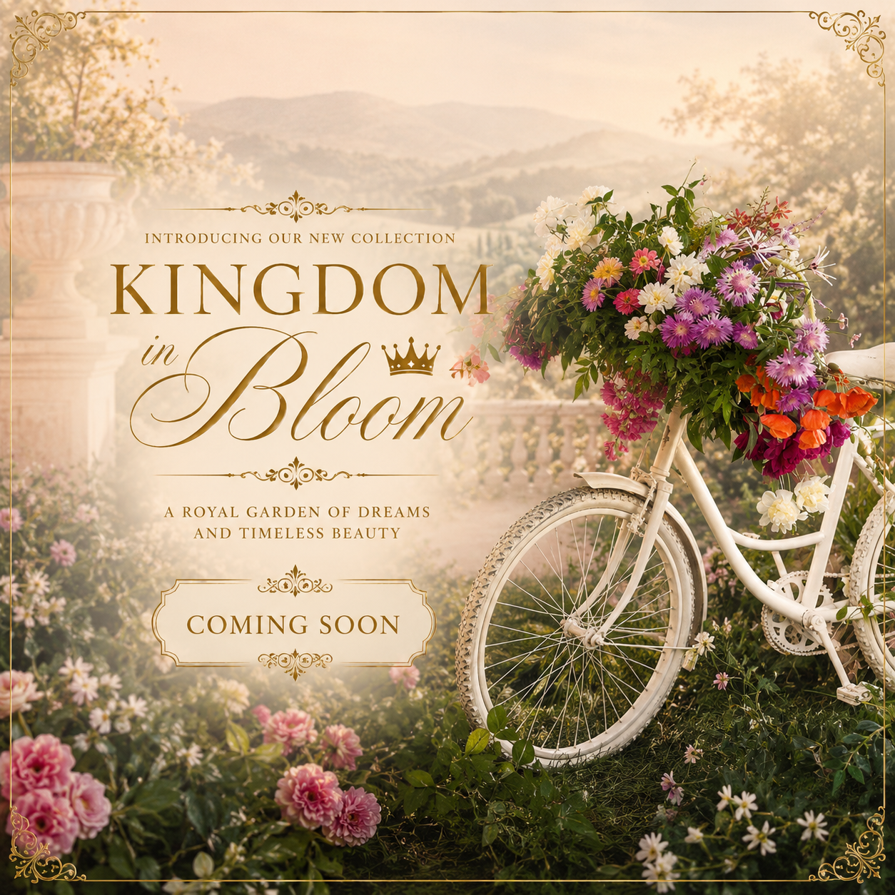 Kingdom_in_Bloom_New_Collection_2027_Flower_Girl_Communion_Dresses_Accessories_Coming_Soon_Miele_Moda_Luxury_Fashion