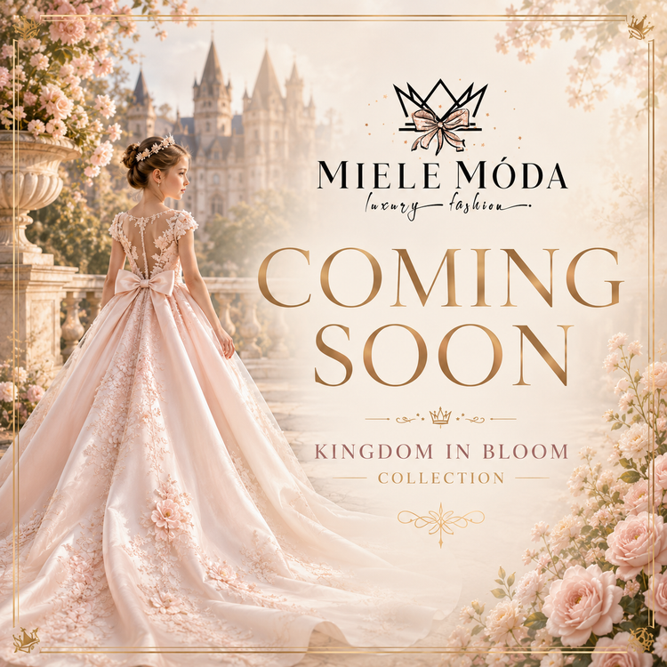 Kingdom_in_Bloom_New_Collection_2027_Flower_Girl_Communion_Dresses_Accessories_Coming_Soon_Miele_Moda_Luxury_Fashion