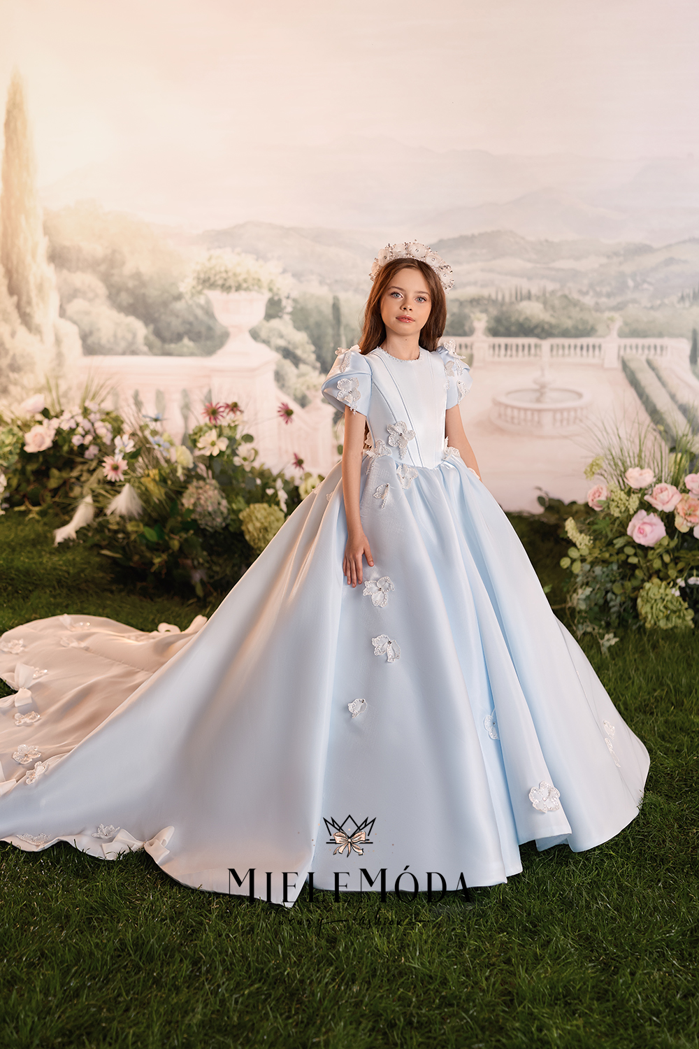Alessia Couture Princess Flower Girl Dress