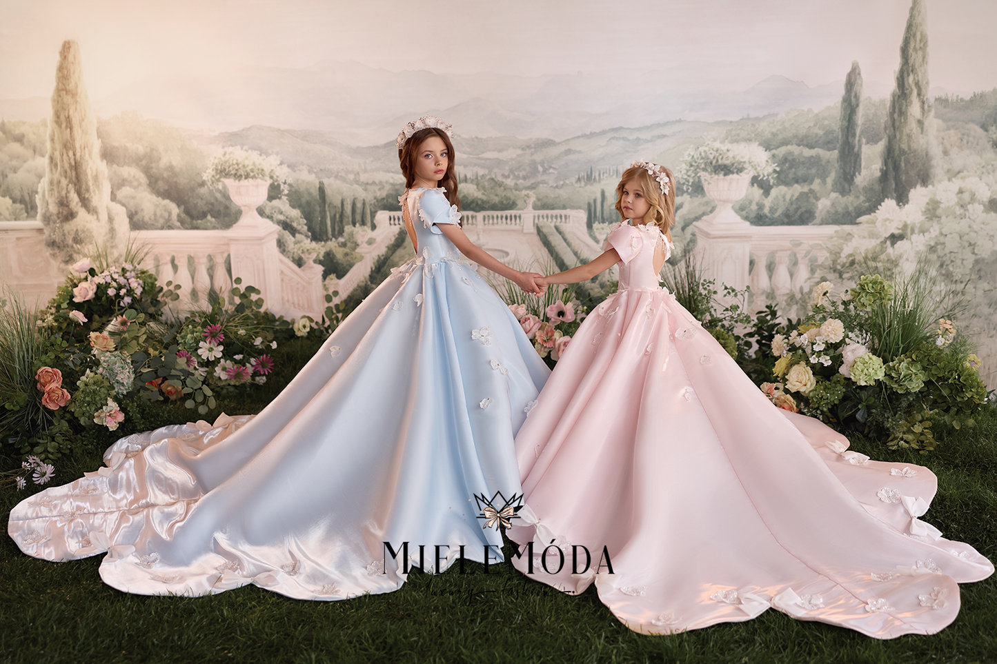 Alessia Couture Princess Flower Girl Dress