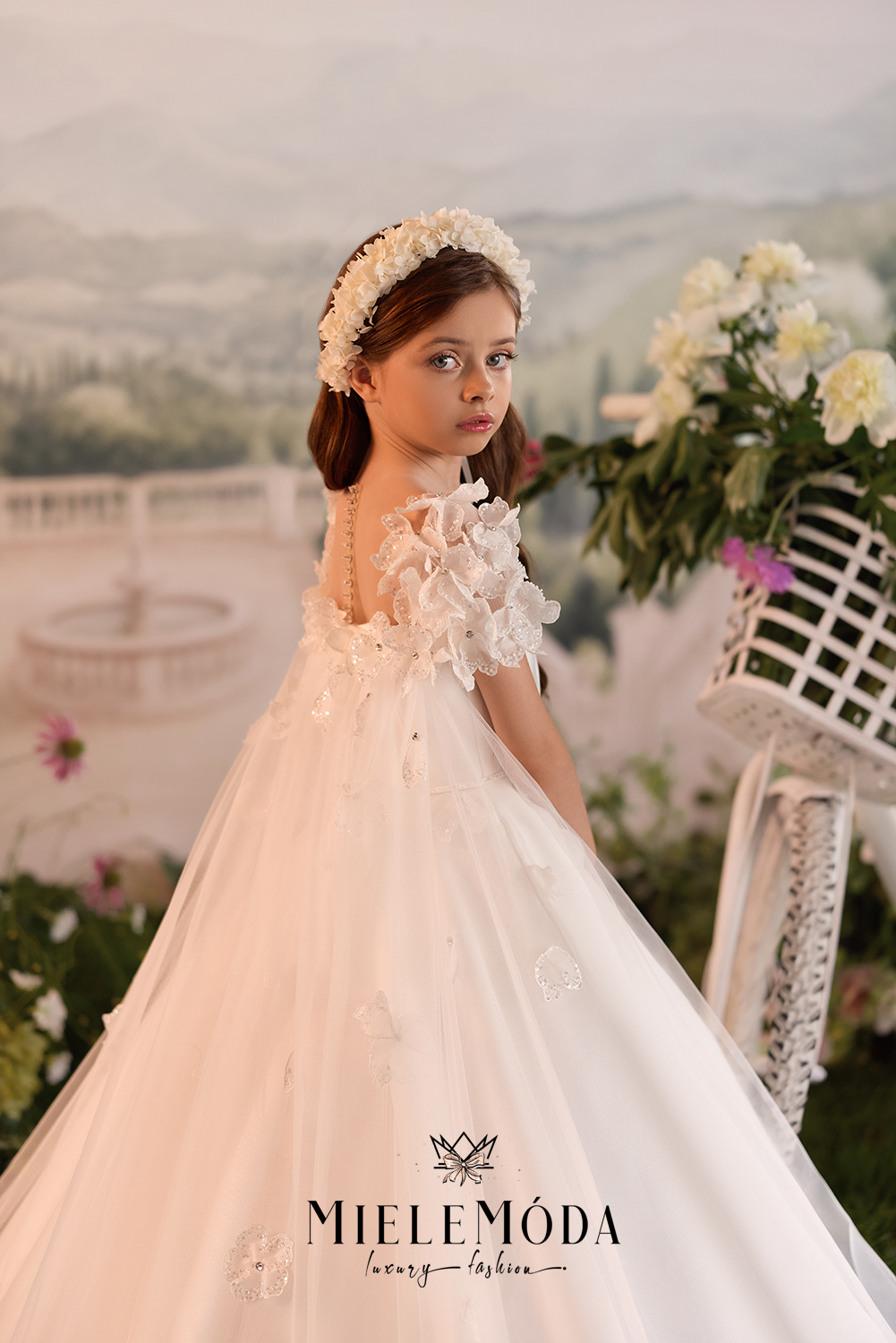 Arabella Luxury Communion Flower Girl Dress
