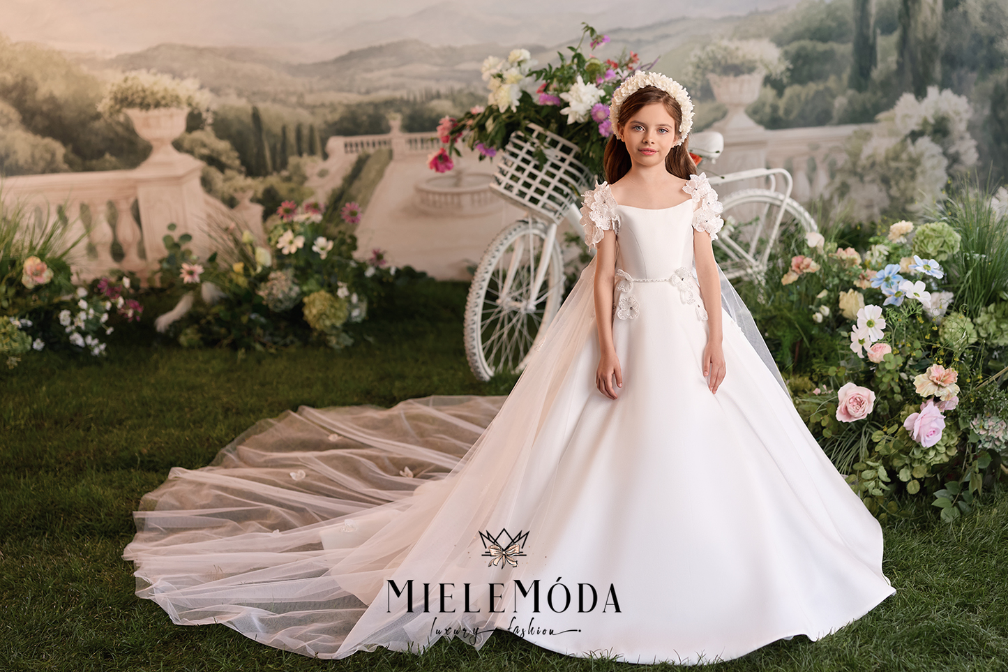 Arabella Luxury Communion Flower Girl Dress