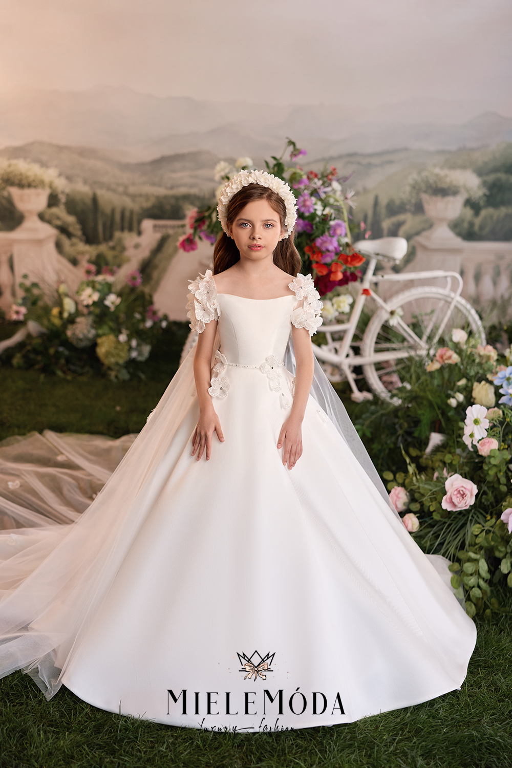 Arabella Luxury Communion Flower Girl Dress