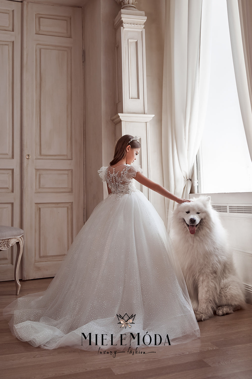 Aurelia Couture Communion Flower Girl Dress