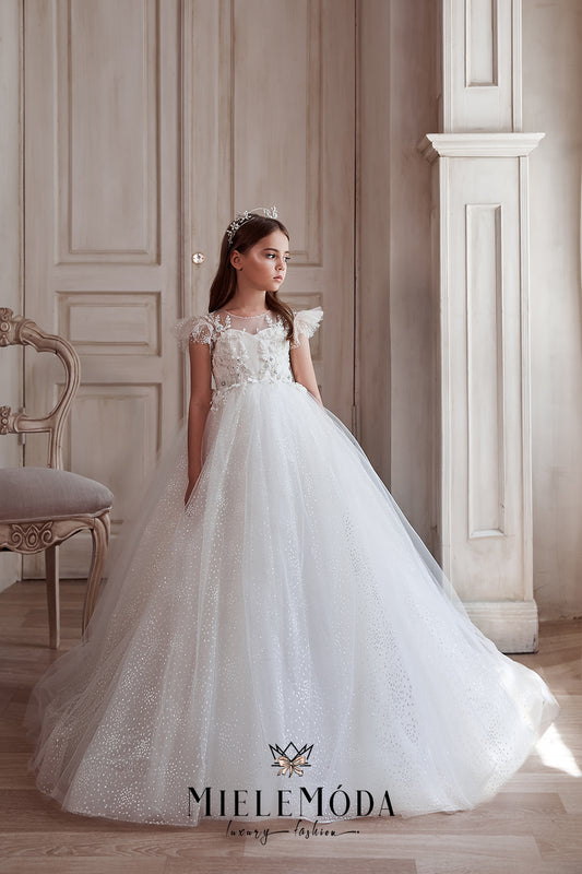 Aurelia Couture Communion Flower Girl Dress