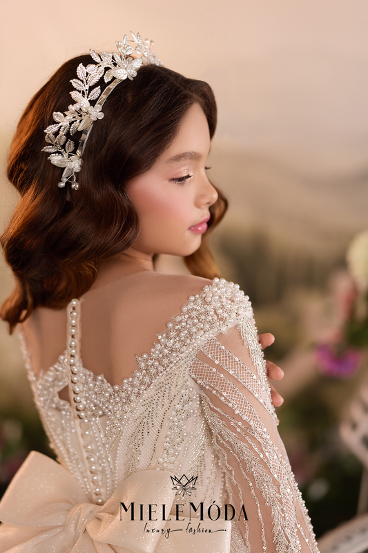 Bianka Luxury Communion Flower Girl Dress