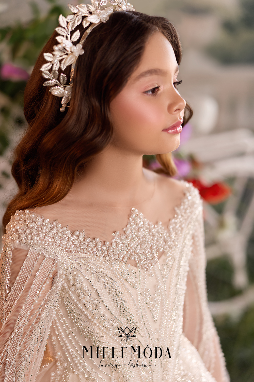 Bianka Luxury Communion Flower Girl Dress