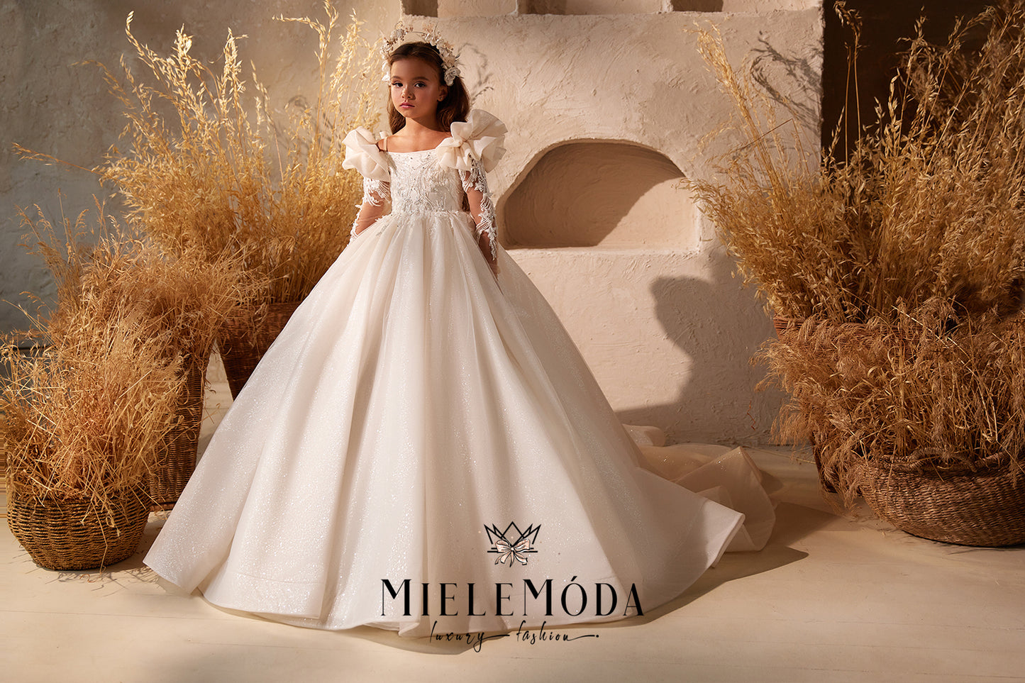 Calla Luxury Couture Flower Girl Dress