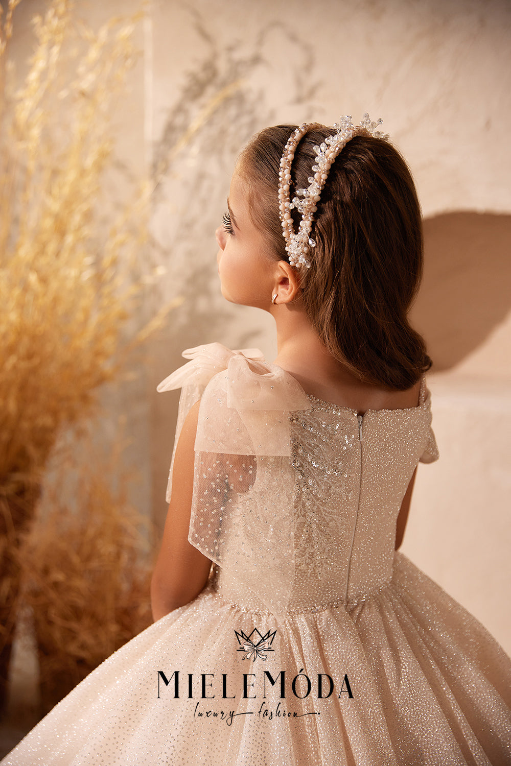 Delphine Couture Flower Girl Communion Dress