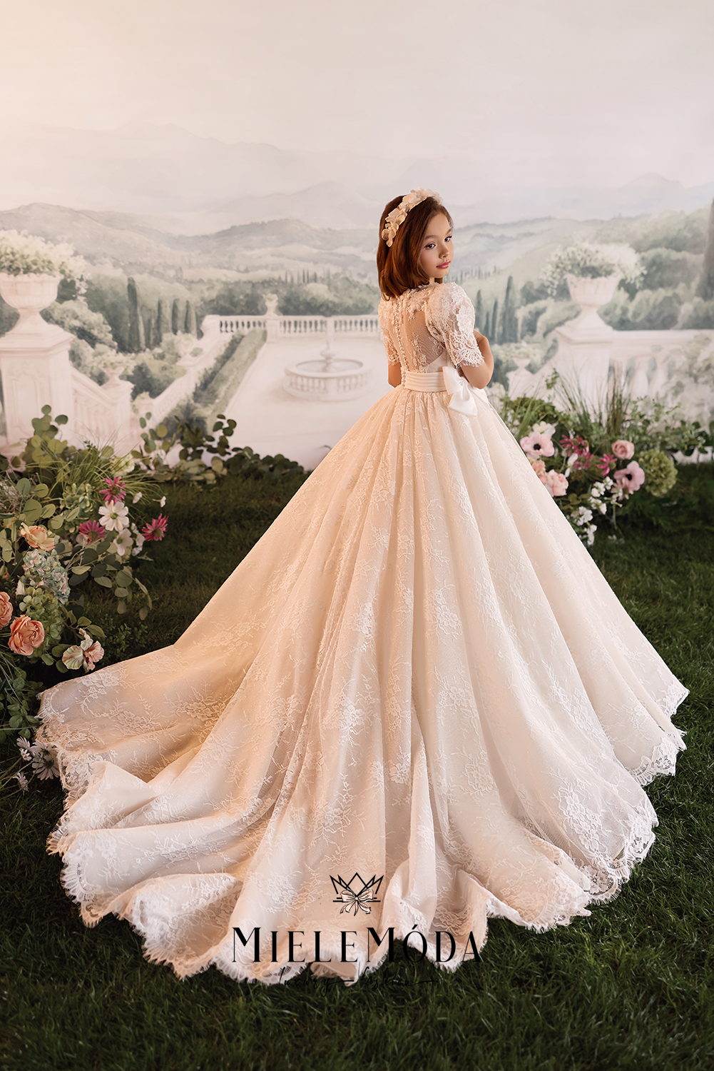 Elisabetta Couture First Communion Flower Girl Dress