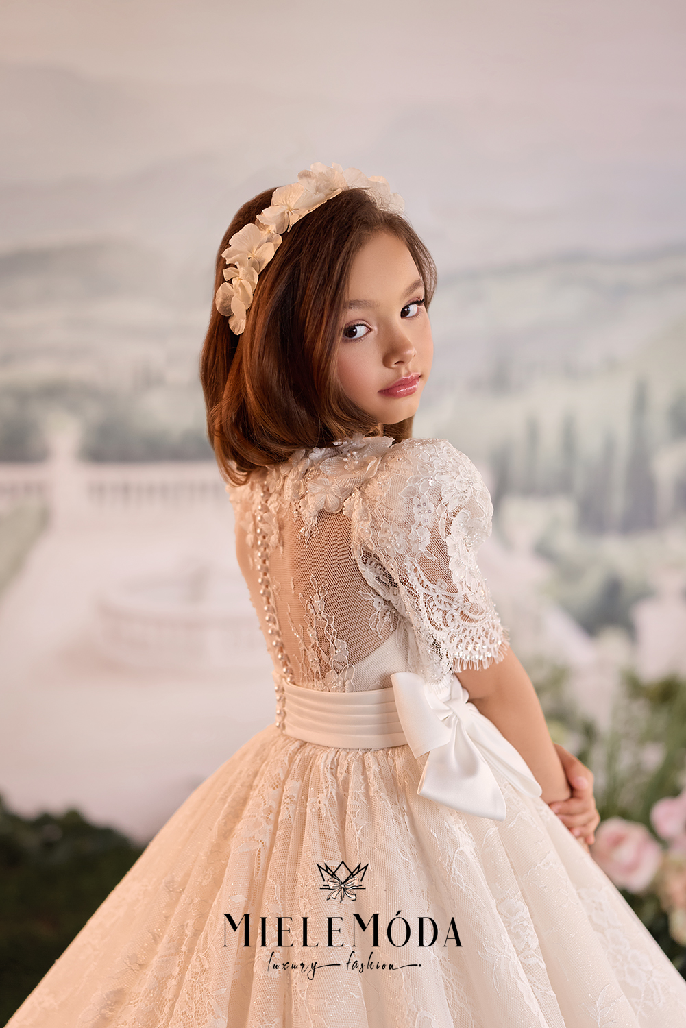 Elisabetta Couture First Communion Flower Girl Dress