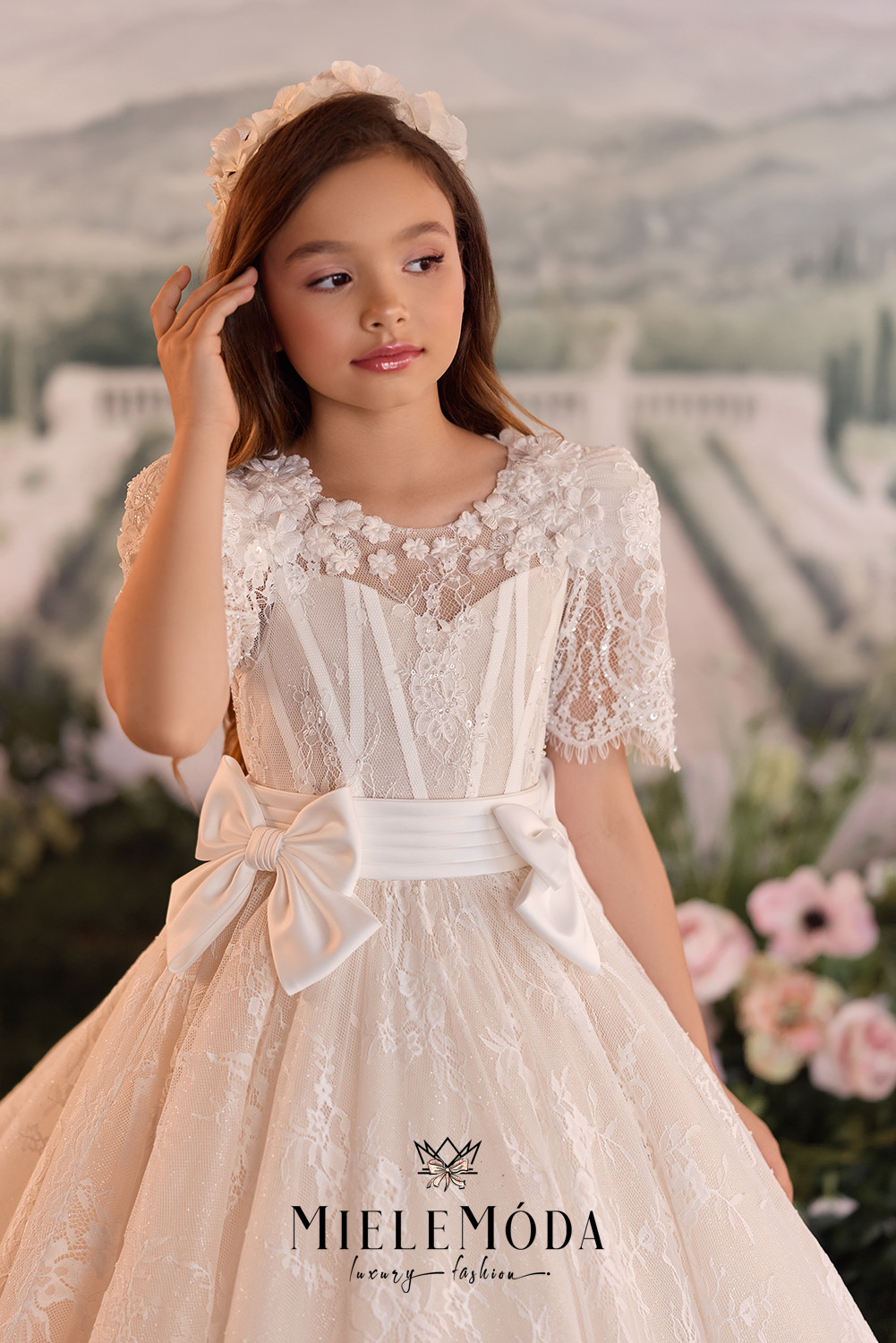 Elisabetta Couture First Communion Flower Girl Dress