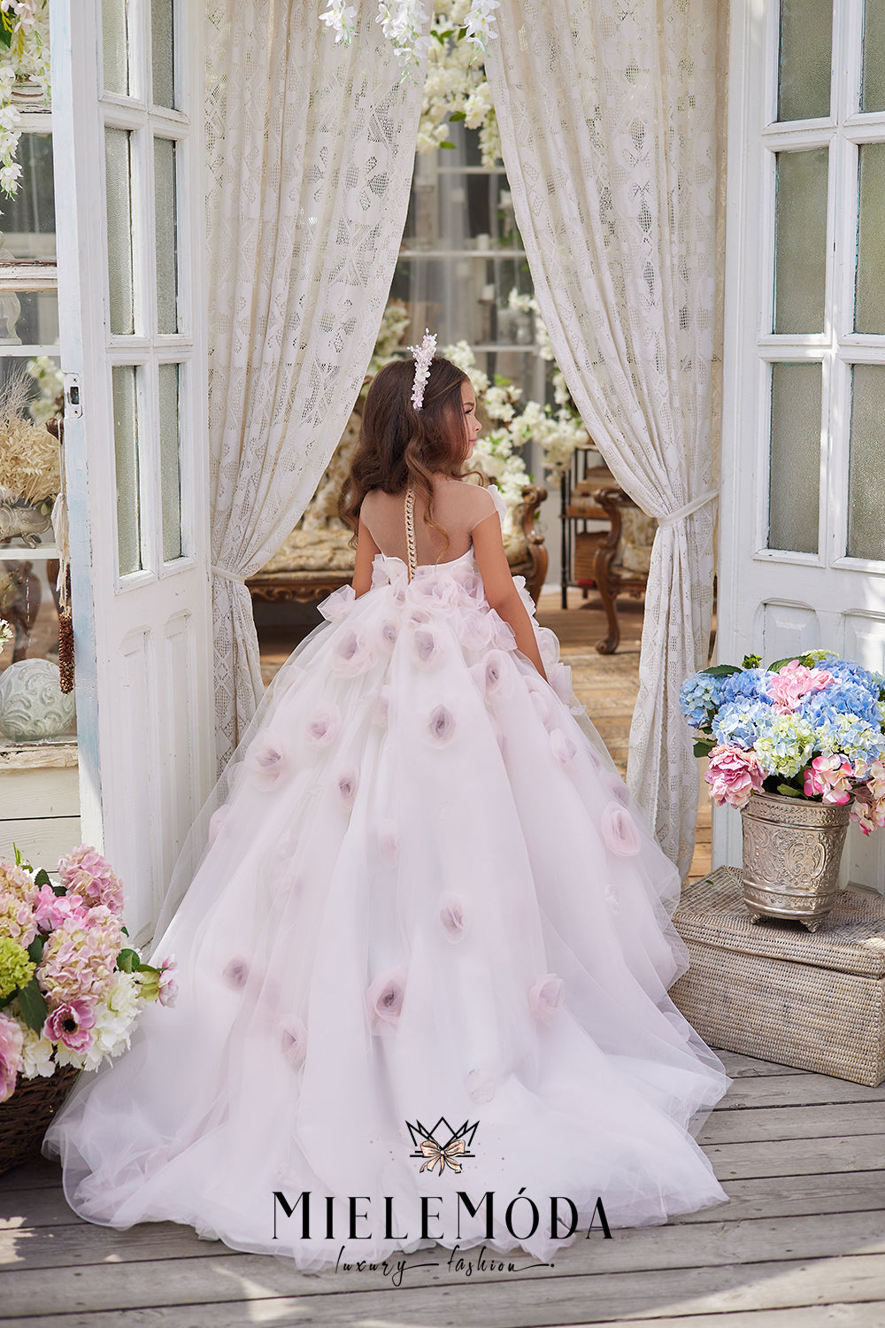 Eliza Luxury Couture Flower Girl Dress
