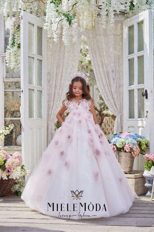 Eliza Luxury Couture Flower Girl Dress