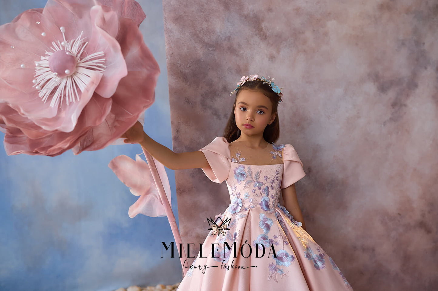 Elysian Garden Couture Flower Girl Dress