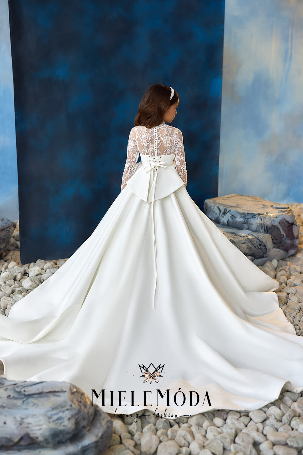 Empress Lily First Communion Dress - Miele Moda Luxury Fashion
