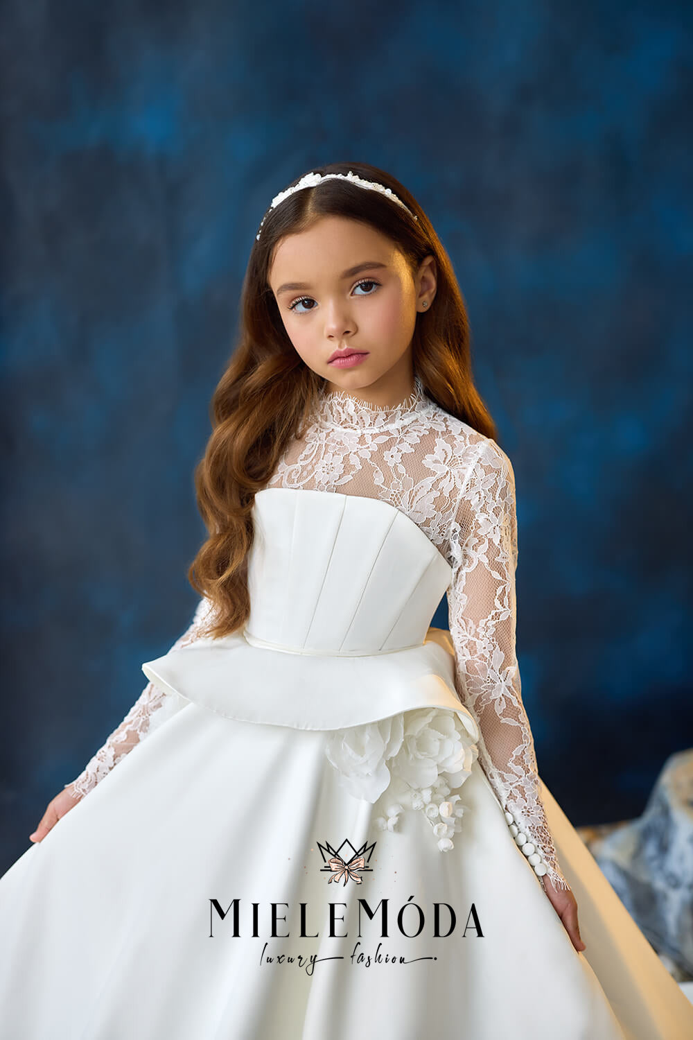 Empress Lily First Communion Dress - Miele Moda Luxury Fashion