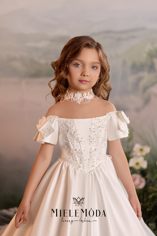 Fiorella Couture Flower Girl First Communion Dress