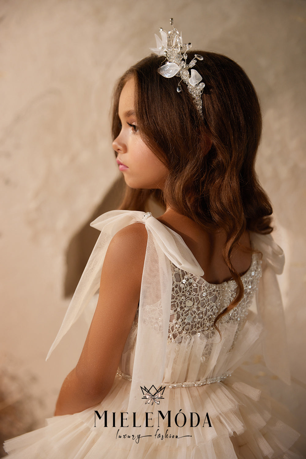 Giacinta Couture Flower Girl Communion Dress