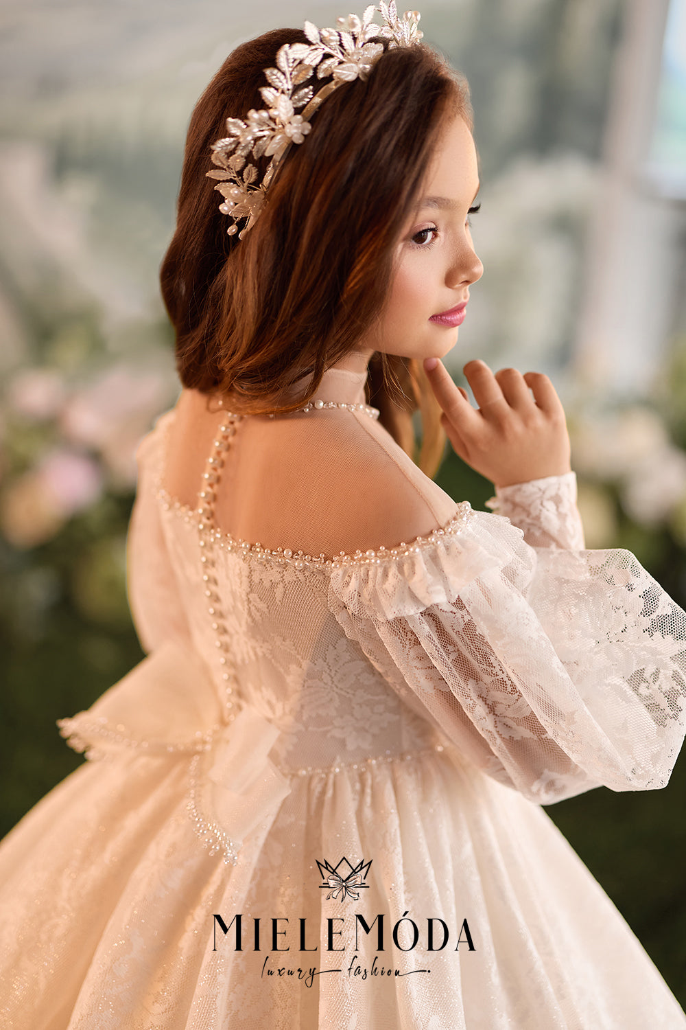 Ginevra First Communion Flower Girl Dress