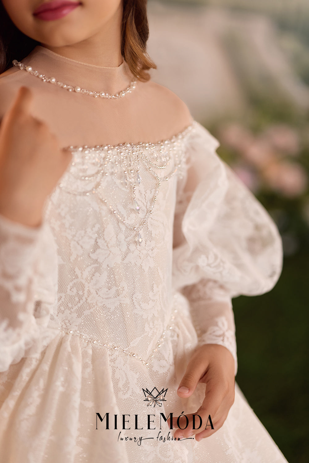 Ginevra First Communion Flower Girl Dress