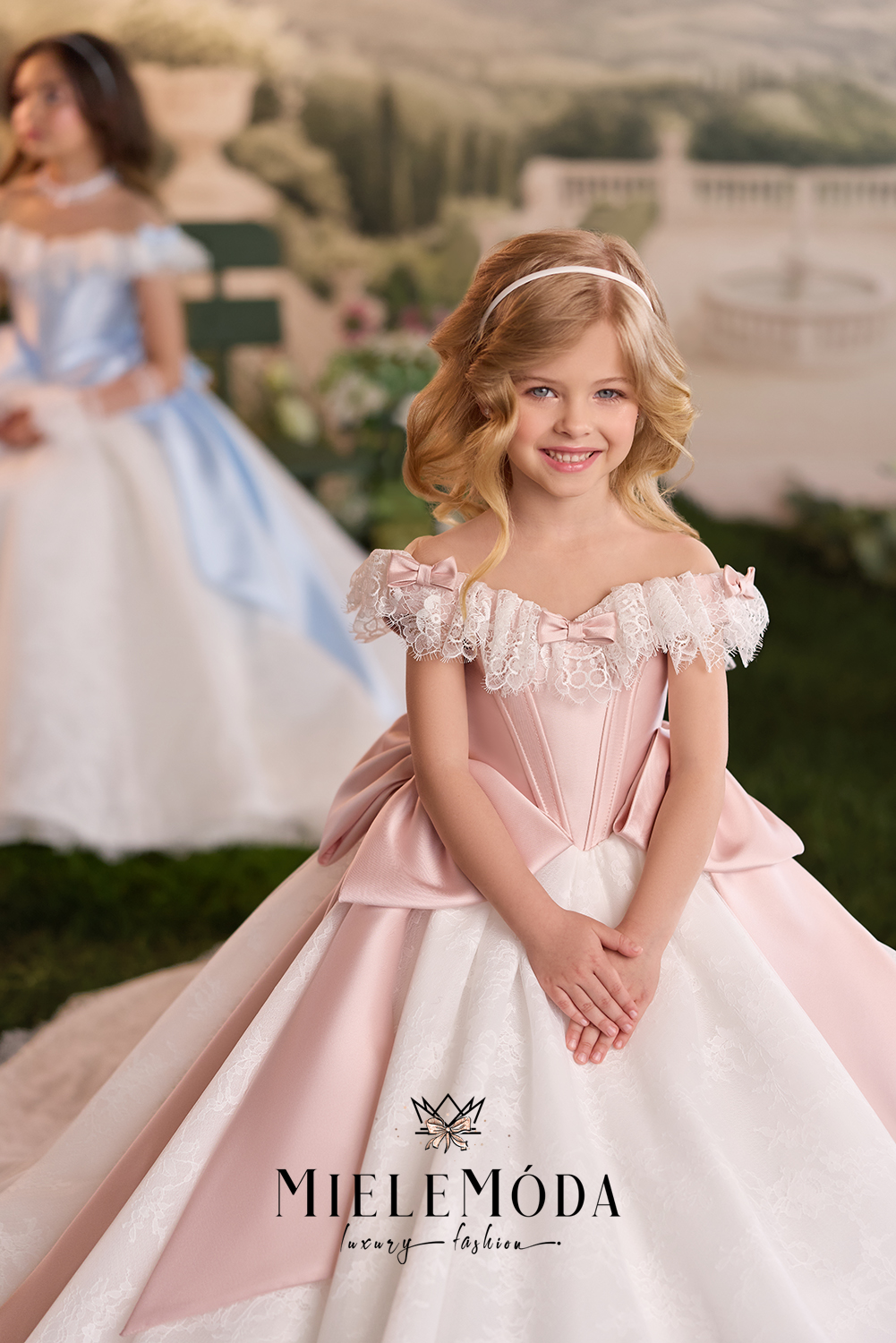 Isabeau Luxury Flower Girl Birthday Party Dress