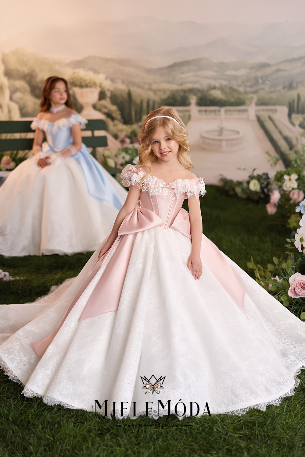 Isabeau Luxury Flower Girl Birthday Party Dress