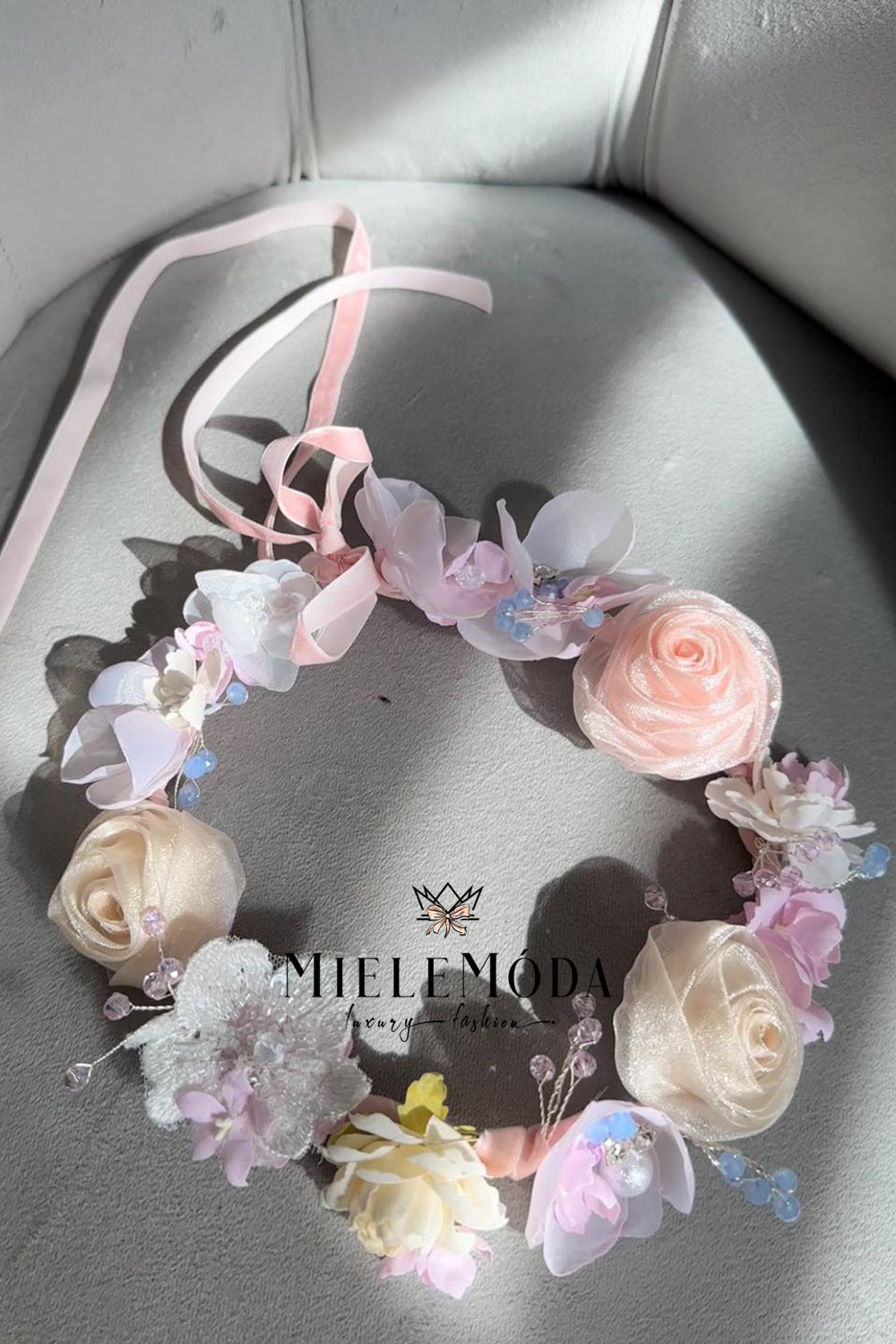 Isolde Flower Girl Luxury Hair Accessory