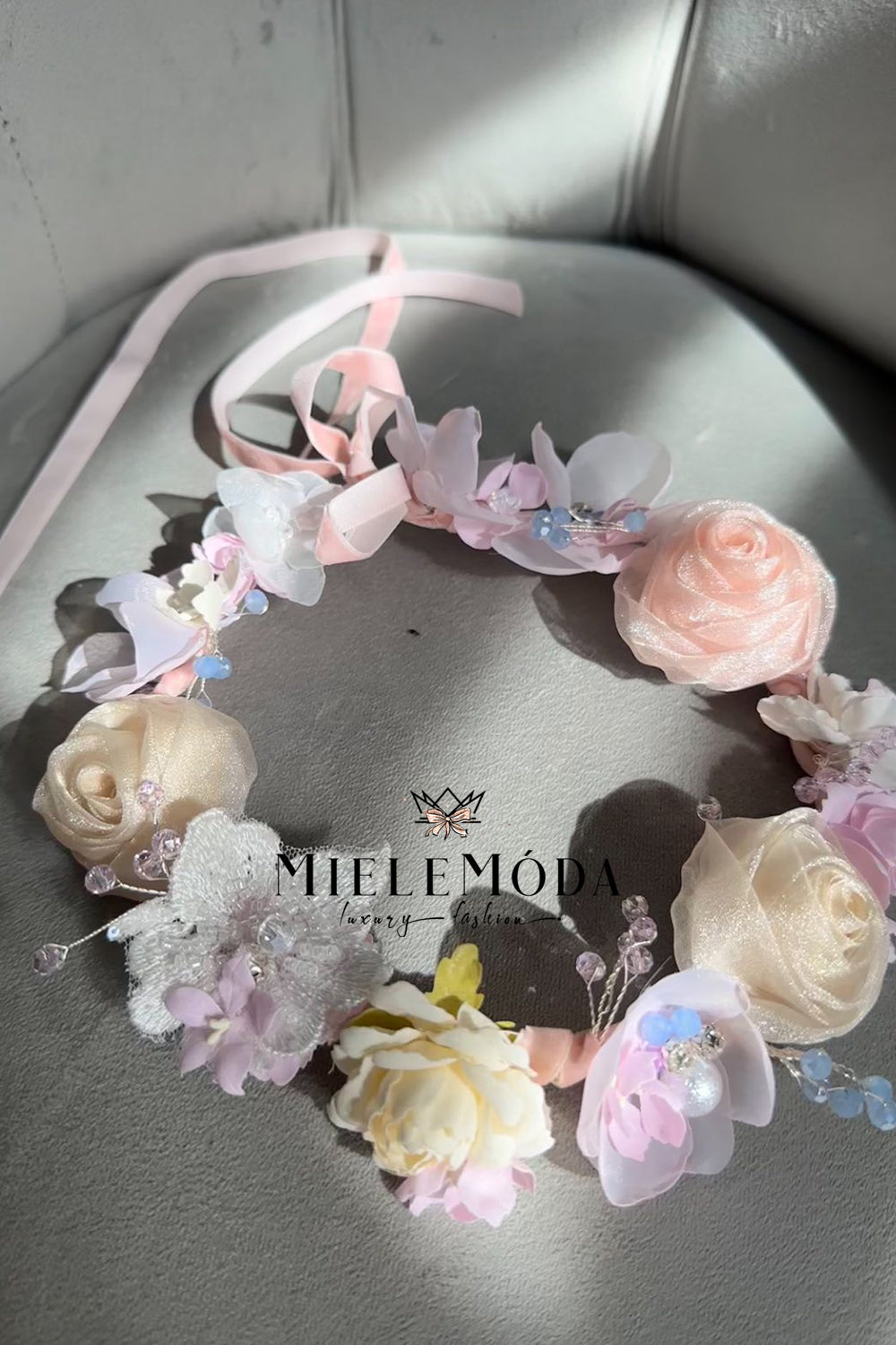 Isolde Flower Girl Luxury Hair Accessory
