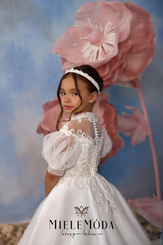 Ivory Blossom Luxury First Communion Dress