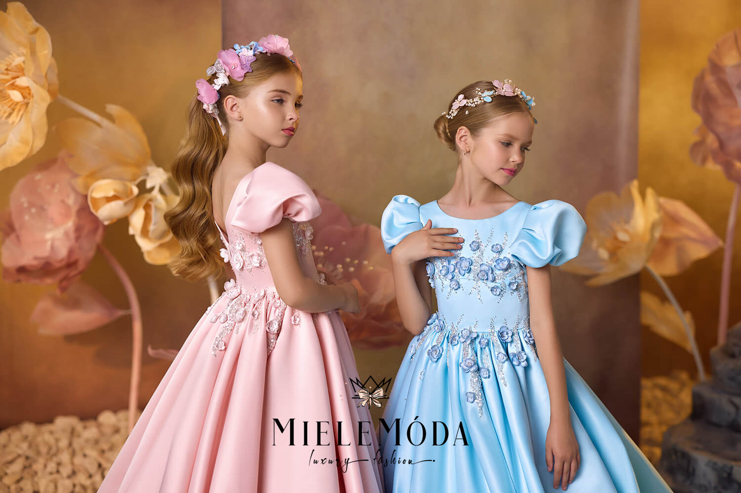 Ivy Blossom Luxury Flower Girl Dress