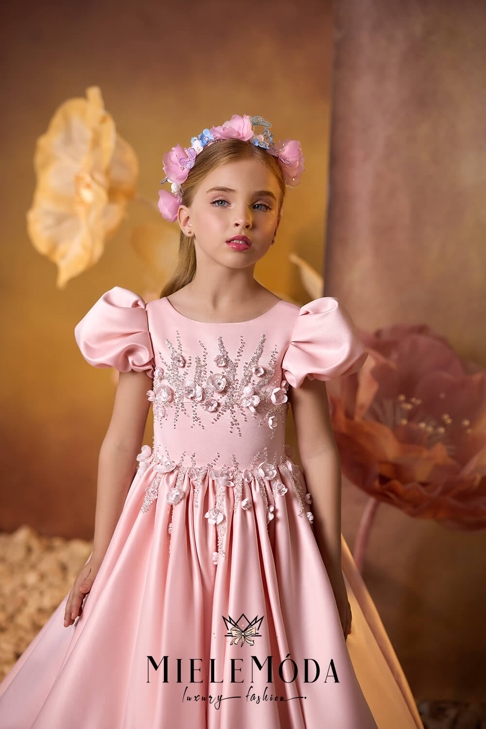 Ivy Blossom Luxury Flower Girl Dress