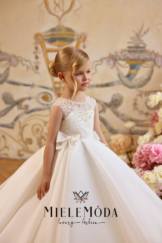 Jardin de Rêve Luxury Flower Girl Communion Dress